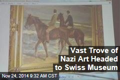 Vast Trove of Nazi Art Headed to Swiss Museum