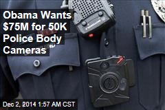 Obama: Feds to Fund Police Body Cameras
