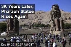 Statue Toppled 3K Years Ago Once Again Stands