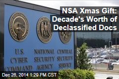 NSA Xmas Gift: Decade&#39;s Worth of Declassified Docs