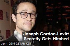 Joseph Gordon-Levitt Secretly Gets Hitched