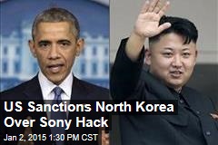 US Sanctions North Korea Over Sony Hack