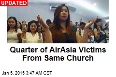 Quarter of AirAsia Victims From Same Church