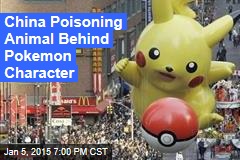 China Poisoning Animal That Inspired Pokemon