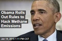 Obama Rolls Out Rules to Hack Methane Emissions
