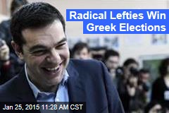 Radical Lefties Win Greek Elections