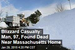 Blizzard Casualty: Man, 97, Found Dead Near Massachusetts Home