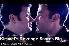 Kimmel's Revenge Scores Big