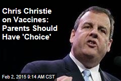 Chris Christie on Vaccines: We Need &#39;Balance&#39;