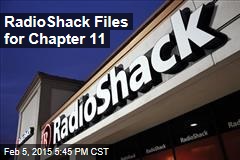 RadioShack Files for Chapter 11