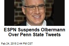 ESPN Suspends Olbermann Over Penn State Tweets