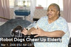 Robot Dogs Cheer Up Elderly