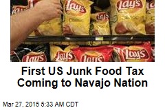 First US Junk Food Tax Coming to Navajo Nation