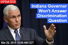 Governor Says Indiana May &#39;Clarify&#39; New Law