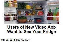 Users of New Video App Want to See Your Fridge