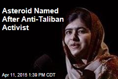 Malala Honored Near Jupiter, Mars