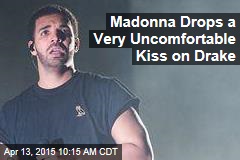 Madonna Drops a Very Uncomfortable Kiss on Drake