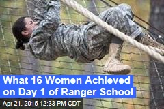 A First: Women Begin Army Ranger School