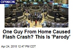 One Guy From Home Caused Flash Crash? This Is &#39;Parody&#39;