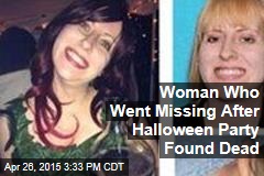 Woman Who Went Missing After Halloween Party Found Dead