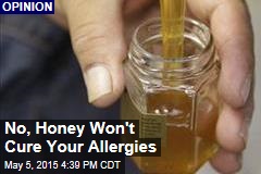 No, Honey Won&#39;t Cure Your Allergies