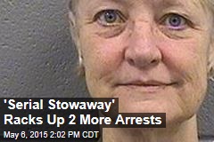 &#39;Serial Stowaway&#39; Racks Up 2 More Arrests
