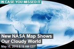 New NASA Map Shows Our Cloudy World