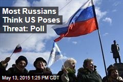 Most Russians Think US Poses Threat: Poll