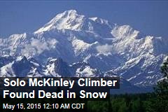 Solo McKinley Climber Found Dead in Snow