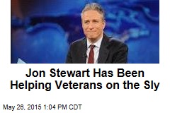 Jon Stewart Has Been Helping Veterans on the Sly