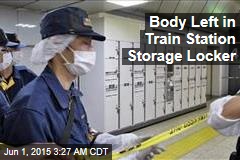 Body Left in Train Station Storage Locker