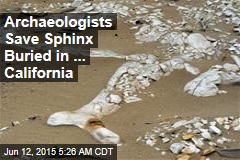 Hollywood Sphinx Saved From Calif. Desert