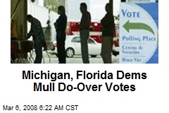 Michigan, Florida Dems Mull Do-Over Votes