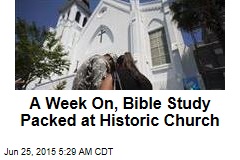 A Week On, Bible Study Packed at Historic Church