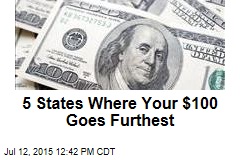 5 States Where Your $100 Goes Furthest