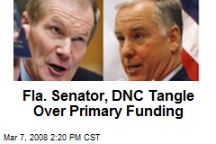 Fla. Senator, DNC Tangle Over Primary Funding