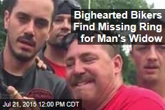 Bighearted Bikers Find Missing Ring for Man&#39;s Widow