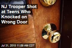 NJ Trooper Shot at Teens Who Knocked on Wrong Door