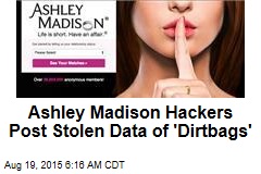 Ashley Madison Hackers Post Stolen Data