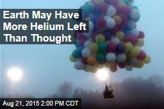 Earth May Have More Helium Left Than Thought
