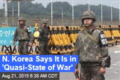 N. Korea Tells Troops to Prepare for Battle