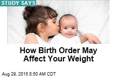 How Birth Order May Affect Your Weight