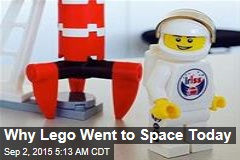 First Dane in Space Is Bringing Lego