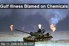 Gulf Illness Blamed on Chemicals