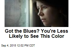 Got the Blues? You&#39;re Less Likely to See This Color