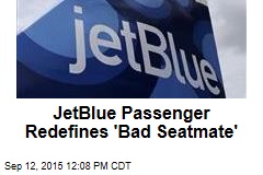 JetBlue Passenger Redefines &#39;Bad Seatmate&#39;