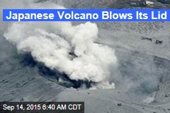 Japanese Volcano Blows Its Lid