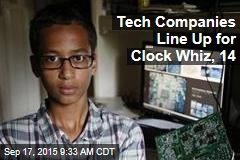 Tech Companies Line Up for Clock Whiz, 14