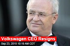 Volkswagen CEO Resigns
