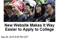 New Website Makes It Way Easier to Apply to College